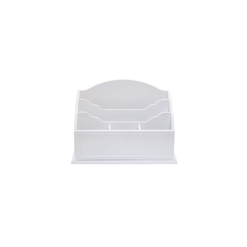 Porte-lettres Raffie, Blanc