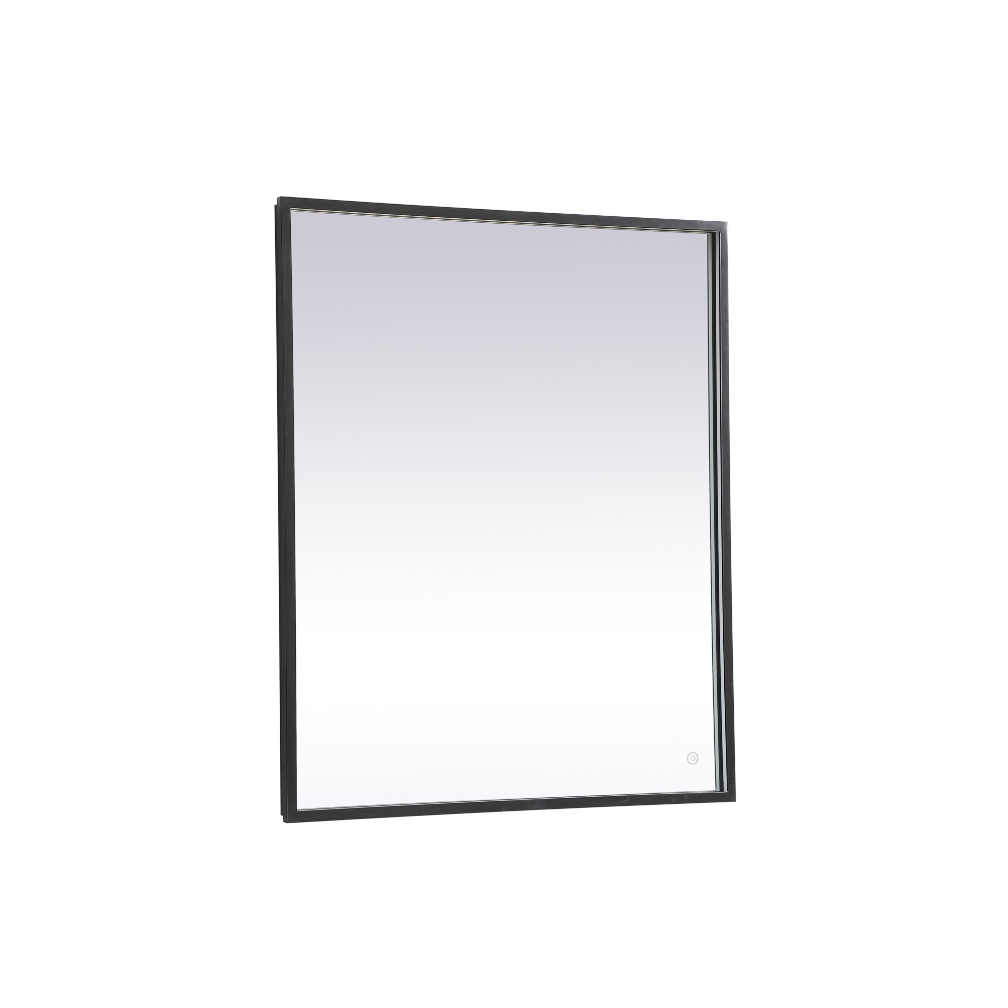 Piche Aluminum Mirror, Black, 30" x 36"