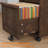 3-Drawer Wooden Rolling File Cabinet, Mobile Under Desk Printer Stand with 2 Locking Casters, Large Drawer Home Office Storage Filing Cabinet-129849922