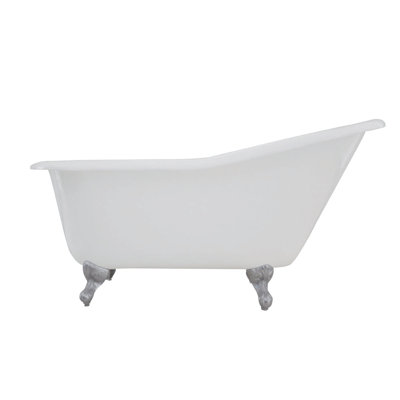 Baignoire sur pattes ovale en fonte 60 po Kingston Eden