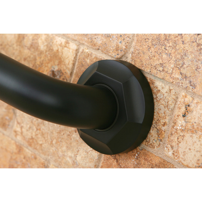 Barre d'appui extensible 1-1 / 4 po Kingston Brass Metropolitan, l 24 po, Bronze huilé
