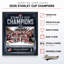 «Carolina Hurricanes 2026 Stanley Cup Champion Ice», reproduction de photo encadrée 18 x 22 po sous licence officielle NHL / NHLPA