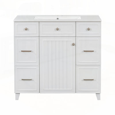 Premium Bathroom Vanity with Advanced Features for Optimal Storage and Style