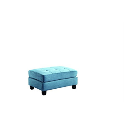 Liskeard Bella Tufted Rectangle Standard Ottoman by Ebern Designs