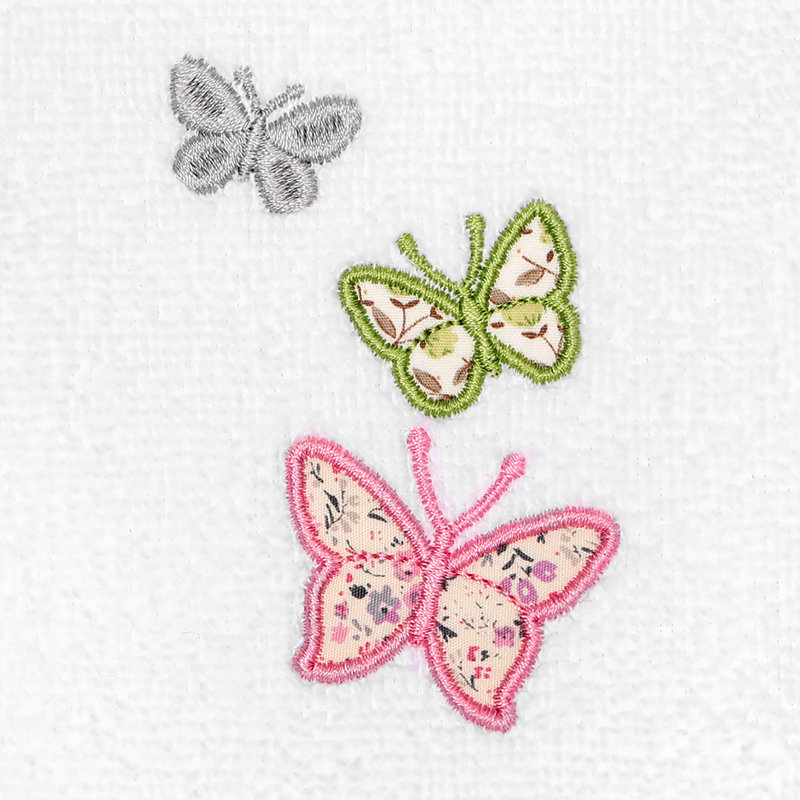  Ensemble de serviettes 3 pièces 100% coton turc, Blanc