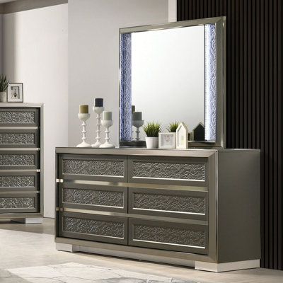 Commode Leyland, gris foncé