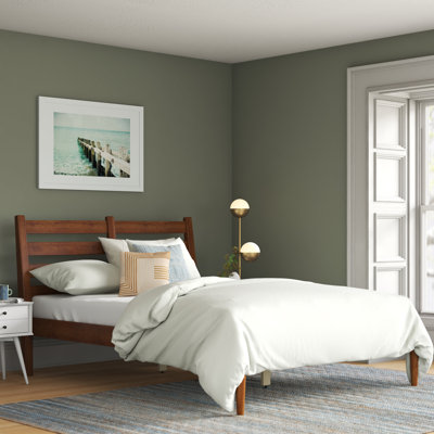 Ashlie Solid Wood Platform Bed