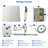10" Pressure Balanced Rain Shower System With Handheld Spray-113914483