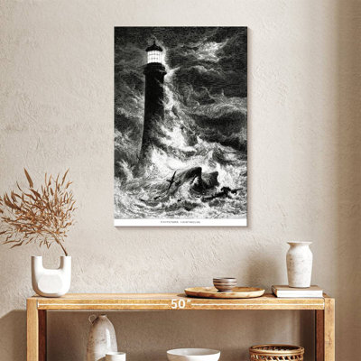 Lighthouse in storm Aletra