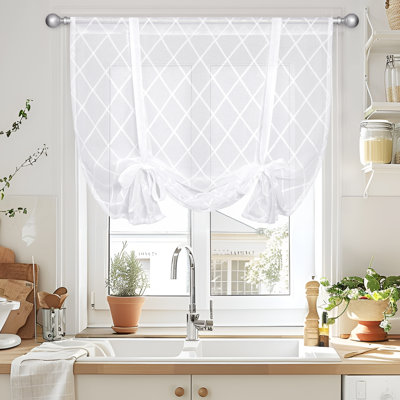 Rod Pocket Sheer Window Valance