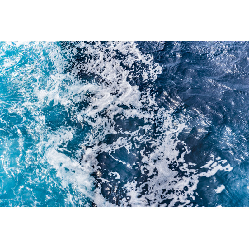 Turbulent mer de Tasman V, H 12 po x l 18 po x P 1,25 po