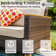 All Weather Wicker/Rattan 9 - Person Seating Group with Cushions