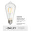 Lustre d'extérieur 6 lumières H 32 po-52601807