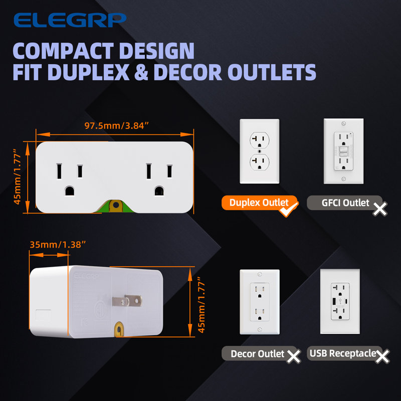 15 Tamper Resistant Duplex Outlet, 1