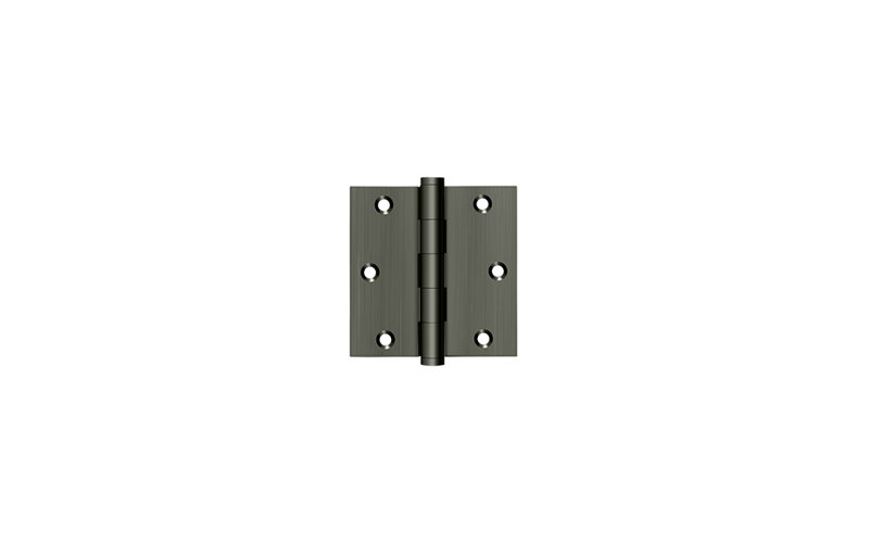 Butt Bearing Hinge, Antique Nickel