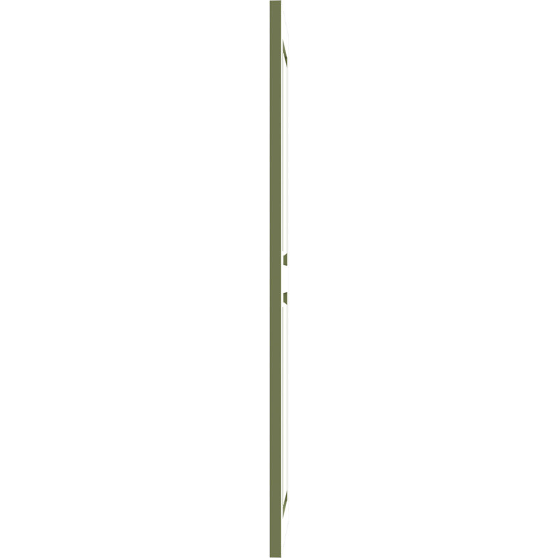 Volets en PVC True Fit, Vert mousse, 15", 63"