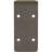 2"W x 8"D x 4 1/4"H Embrey Steel Bracket, Hammered Dark Bronze-89194590-64105821