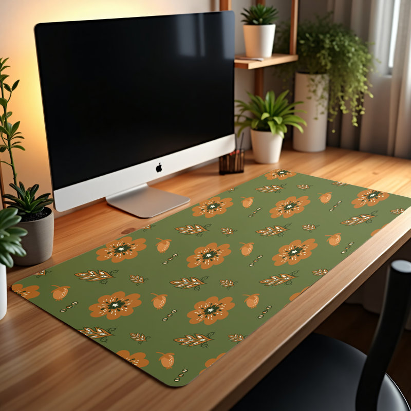 Polyester Desk Pad, 23.6x13.8
