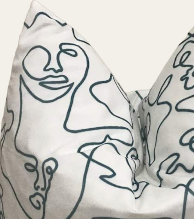 Housse de coussin en polyester
