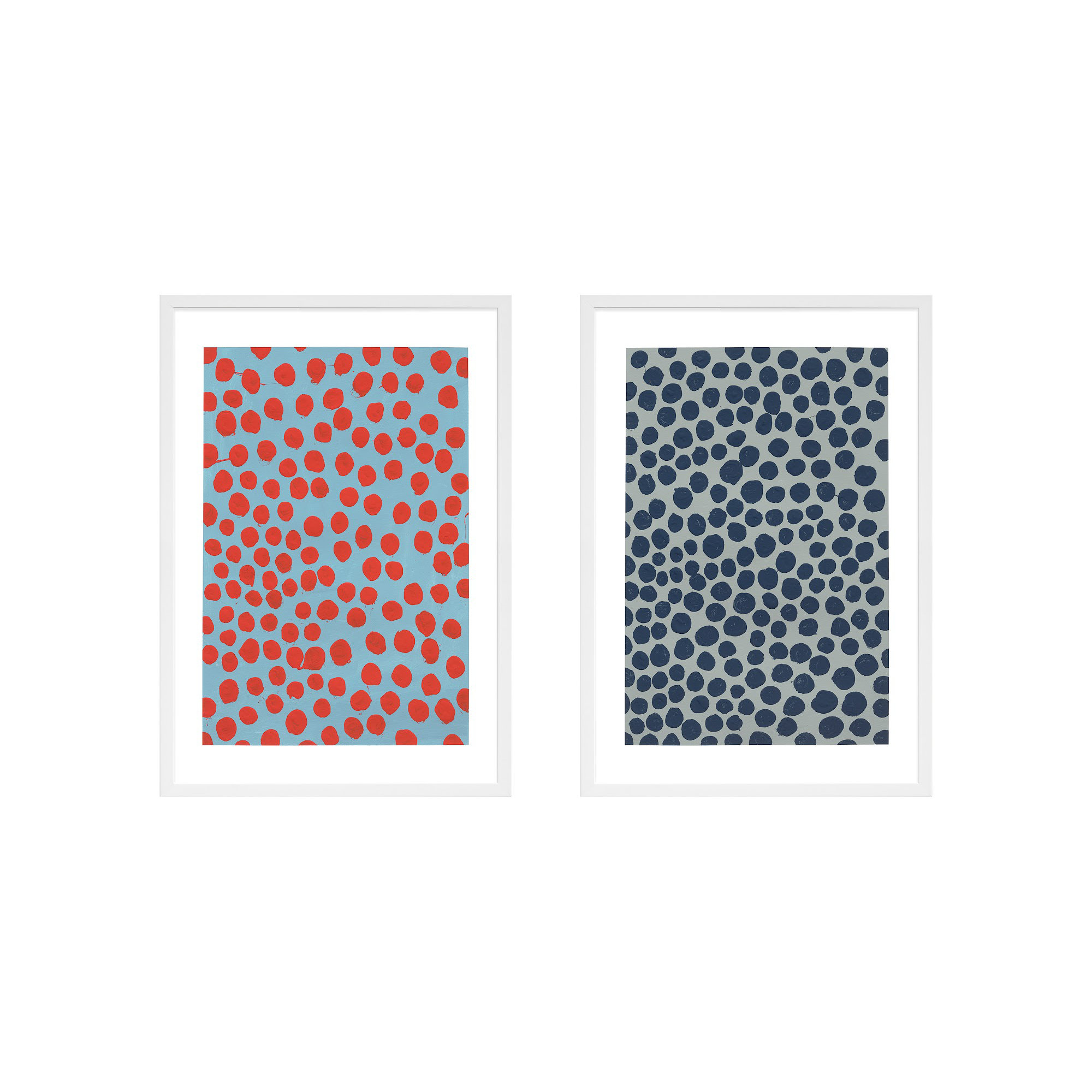 Affinity 2 by Michela Sorrentino, 20" H x 14" W x 1.25" D, White