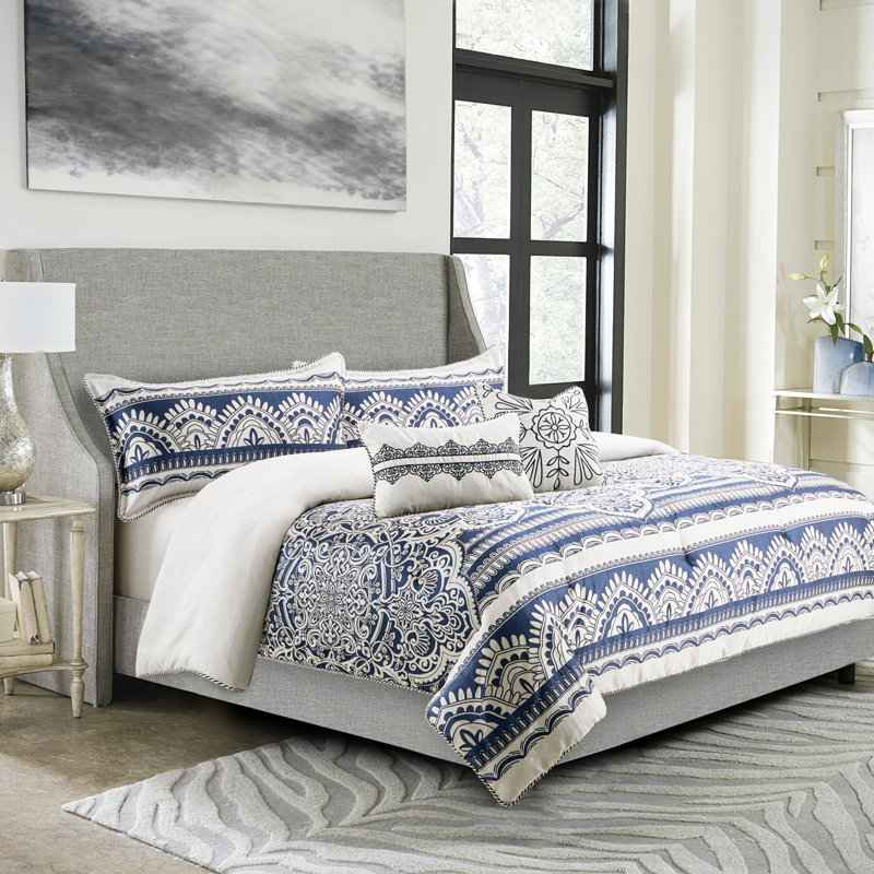 Yardley Comforter Set, King Comforter + 2 King Shams