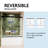 56" - 60" W x 65” H Frameless Double Sliding Tub Glass Shower Doors |3/8" Thickened Clear Tempered Glass | Leak-Proof Precision | Durable Stainless-Steel Hardware | Easy Clean Glass-112230461