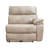 Taupe Genuine Leather 6-Piece Multifunctional Recliner Living Room Set