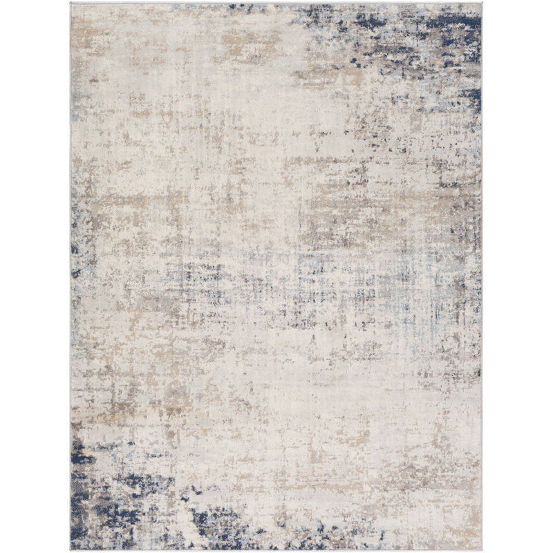 Jemison Abstract Indoor Rug, Rectangle 11'10" x 15'