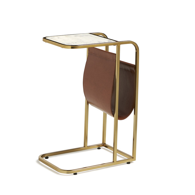 Alaska Marble End Table