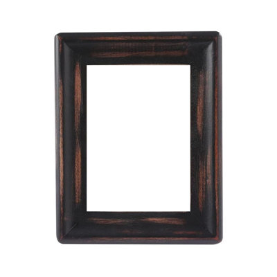 Brown Solid Wood Storage Picture Frame