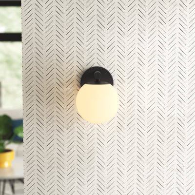 Ariannie Steel Flush Mounted Sconce