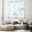 «Through The Clouds», reproduction d'art sur toile géante 72 po x 72 po-59884953