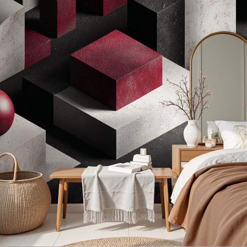 Papier peint adhésif auto-adhésif mural flottant P 69, H 69 po x l 96 po