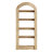 Arched  Display Shelf,5-Tier Bookshelf,Versatile Bookcase