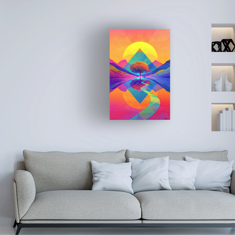 Art sur toile Momart, H 12 po x l 19 po