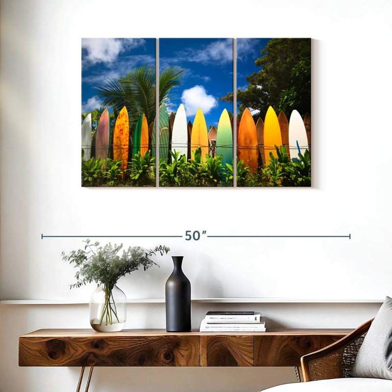 Rangée de planche de surf Senne, H 24 po x l 38 po