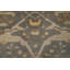 Tapis gris en laine gris à motif floral transitionnel Oushak 8 x 10