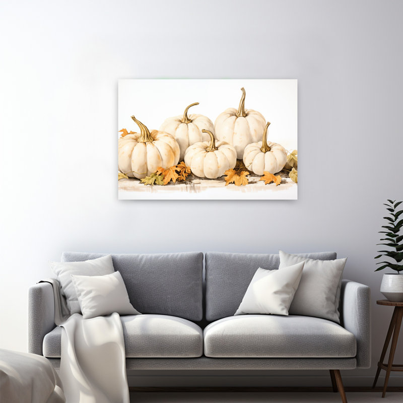 Art abstrait abstrait automne, 32" H x 48" W