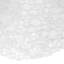 Grand tapis de douche en vinyle transparent transparent antidérapant pour baignoire avec ventouses