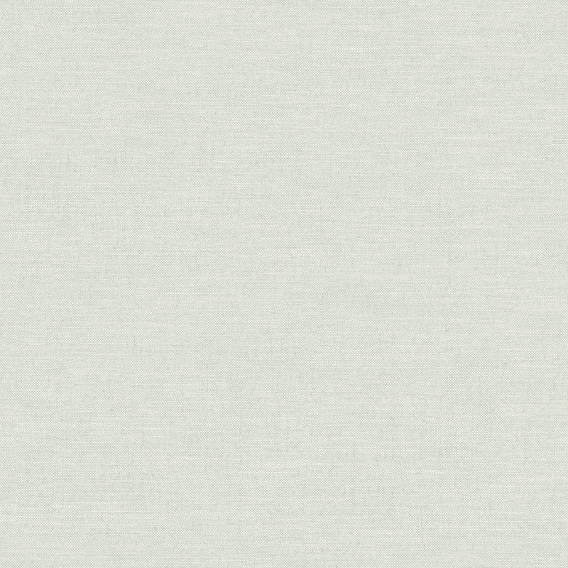 Chambray Light Blue Fabric Weave Wallpaper, Light Green