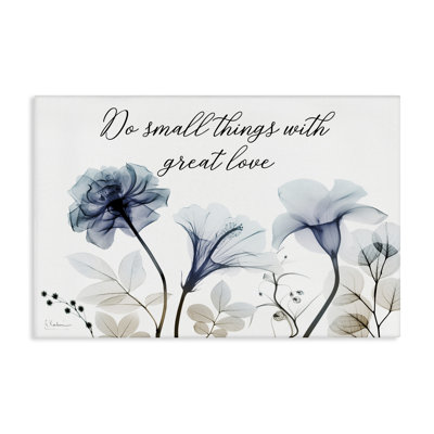 With Great Love Floral Canvas Wall Art by Albert Koetsier