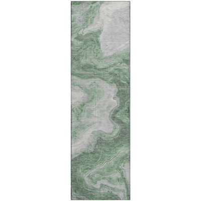 Premium Machine Washable Metinaro AMF1706 Abstract Rug
