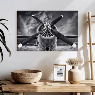 Mehar Four Blade Propeller Monochrome