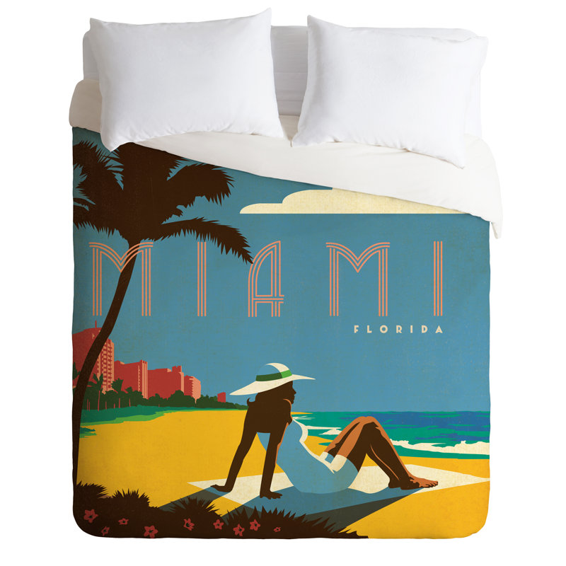 Ensemble de housse de couette Miami, Housse de couette pour très grand lit et 2 très 