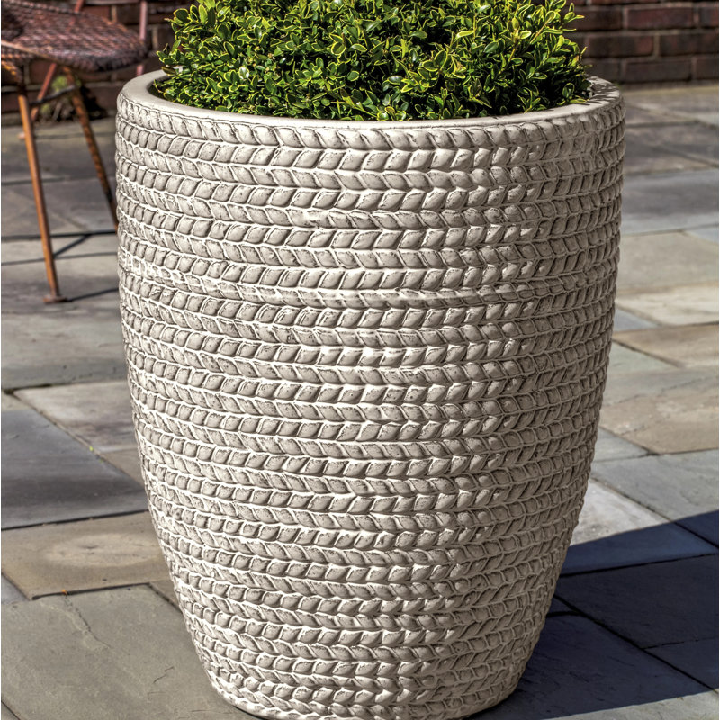Sisal Handmade Planter, Cream