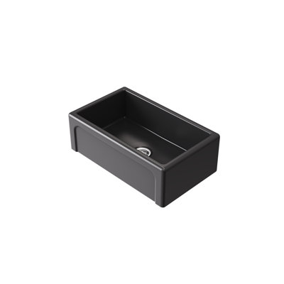 30'' L Single Bowl Ceramic Kitchen Sink