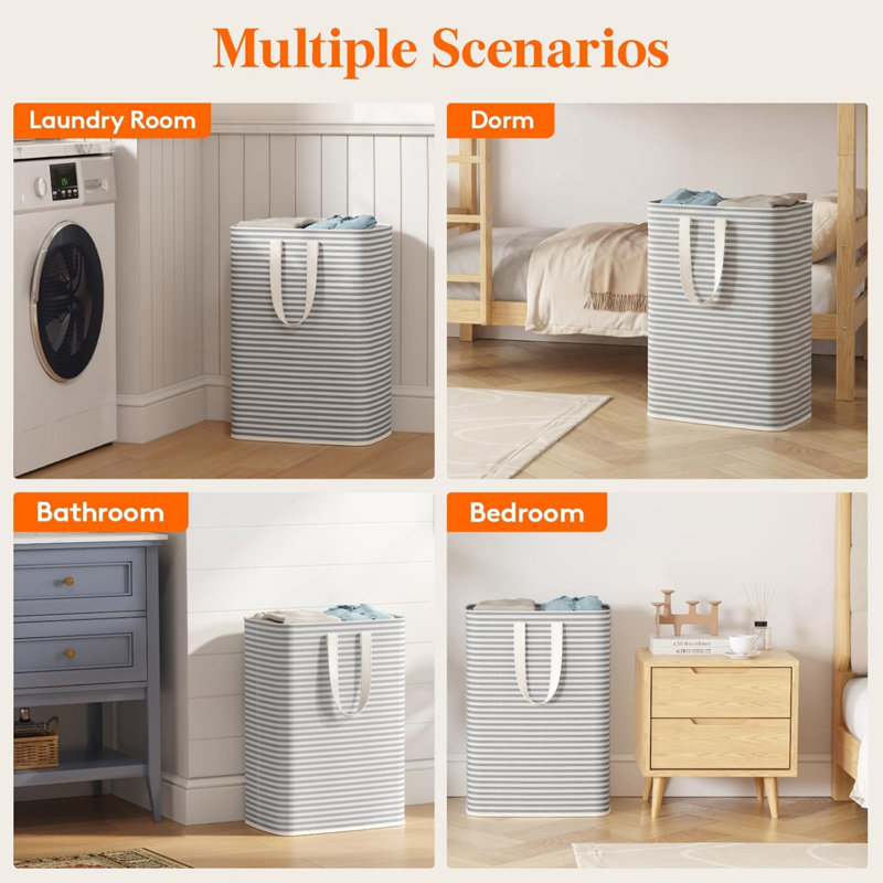 Cotton Blend, Polyester Laundry Cart