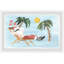 Santa Goes On Vacation - Single Picture Frame Painting-2024169590