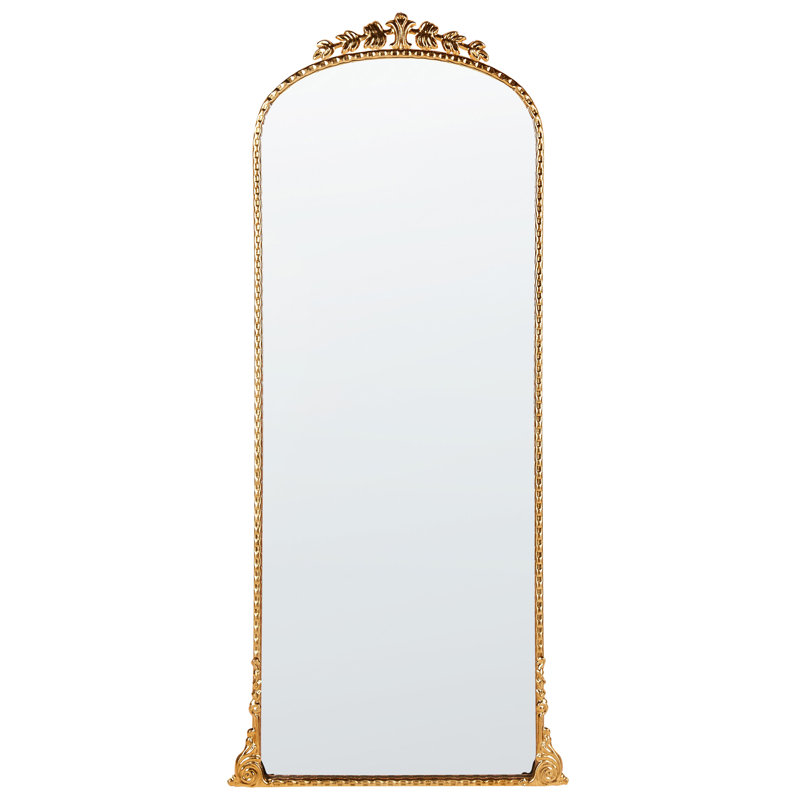 Ulises Metal Arch Mirror, Gold, 114 cm H x 51 cm W