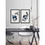 Blue Vase Centerpiece 2 Piece Single Picture Frame Painting-72535436